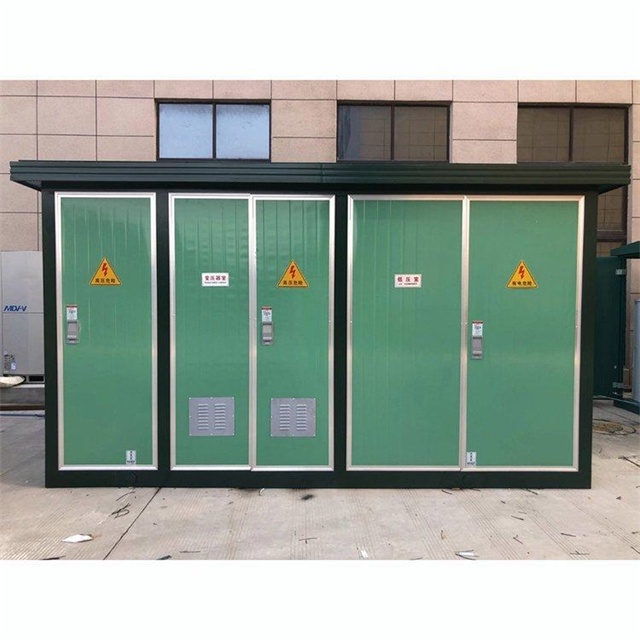 明山1600KVA欧式箱式变压器